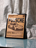 Porsche 911 GT3 RS – Premium Laser Engraved Wooden Art